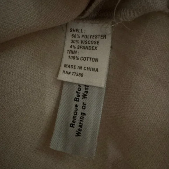 Madewell Gray & White Short-sleeve Top - Size M - Picture 4 of 4